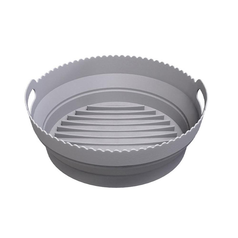 

Separate Silicone Air Fryer Liner Foldable Multicolor Air Fryer Pad Square Round Multi-Purpose Air Fryer Baking Tray