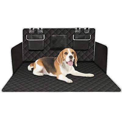 Dog Car Mat Trunk Carpet Cargo Liner Mat Oxford Cloth Pet Seat Mat Trunk Liner Non-Slip Cargo Mats Dog Cargo Cover Waterproof