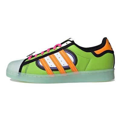 The Simpsons X Superstar Squishee Unisex Sneakers Green Semi-Solar-Green Bright-Orange H05789