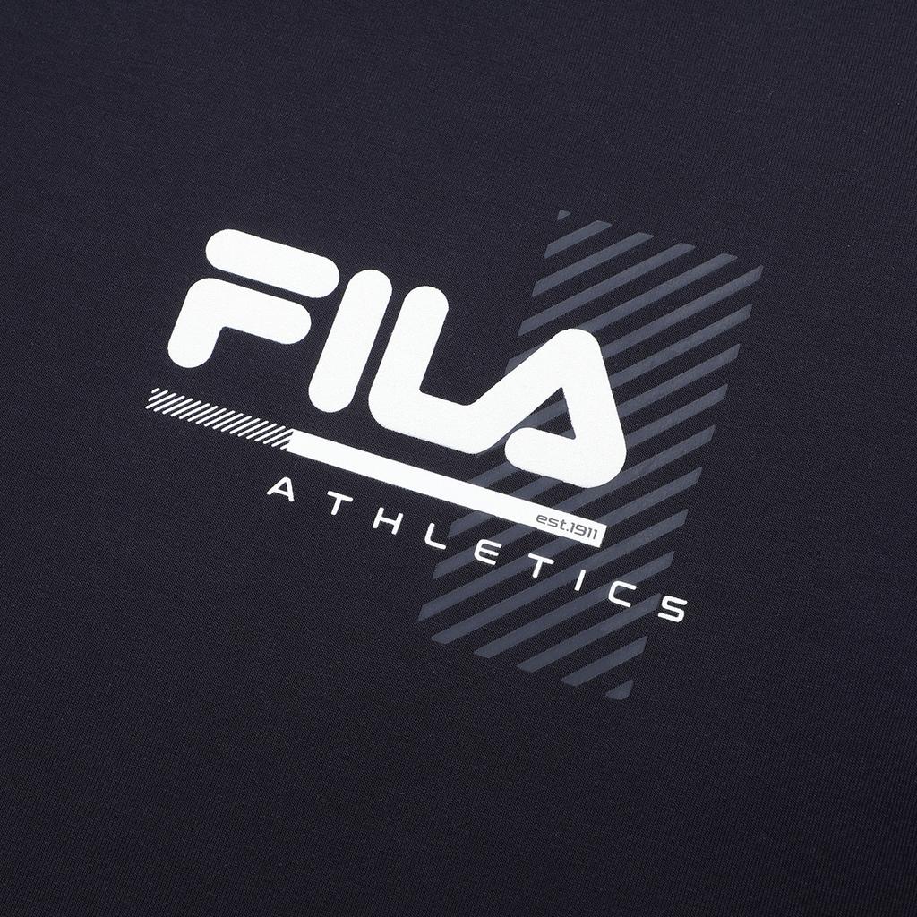 Fila Letter Logo Printed Fitness Pullover Sweatshirt Men Sweatshirt Royal-Blue A51M341205A-NV