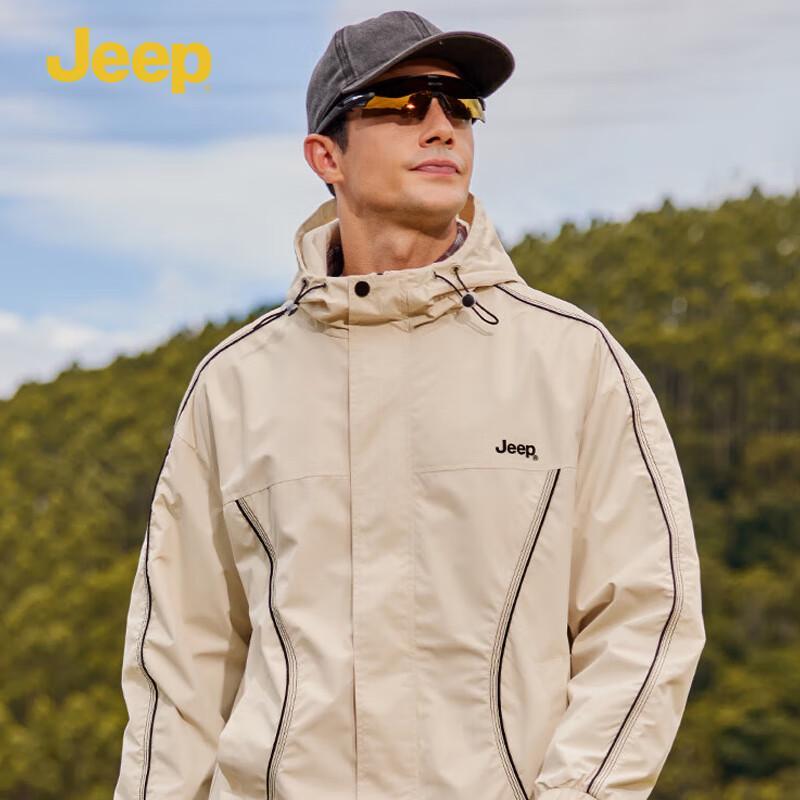 Jeep Unisex Windproof Waterproof Outdoor Jacket P843MWJ310
