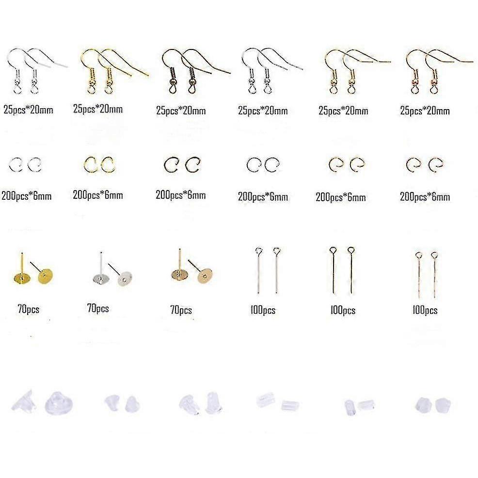 Earring Jewelry Making Kit Earring Hook Jumper Pliers Tweezers Pulling