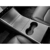 BMZX for Tesla Model 3 for Model Y Center Console Wrap ABS Carbon Fiber Pattern Console Cover Interior Decoration Wrap Kit - for Tesla Model 3 for