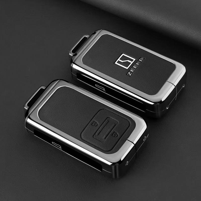 Чехол для ключа Zeekr 9X/8X: Черный Обсидиан Ультра/Макс Издание Автомобильная Сумка и Чехол