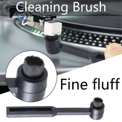 Stylus Fırça Hassas LP Pikap İğnesi Temizleyici Fırça Odyofiller için Pikap Stylus Temizleme Fırçası