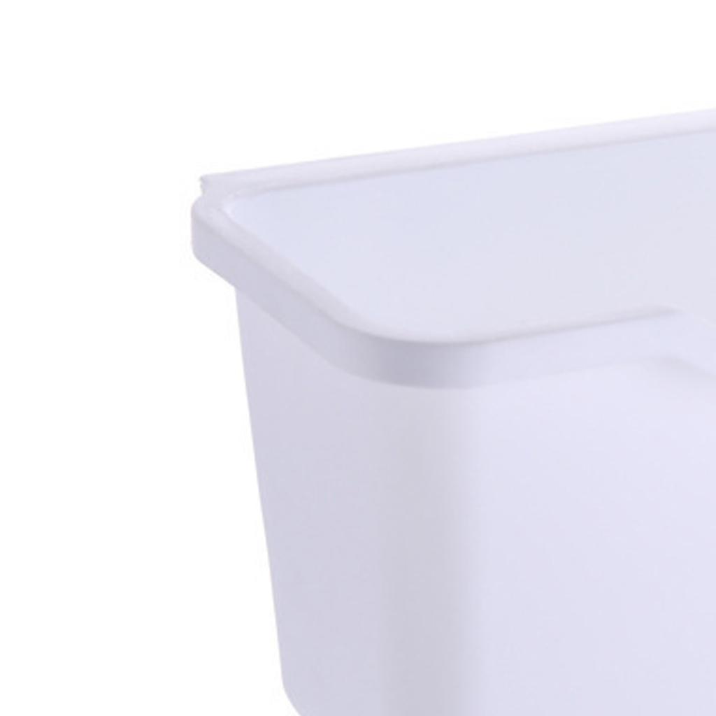 Hanging Trash Can Space Saving Large Capacity Uncovered Garbage Waste Bin for Home Kitchen Bathroom