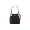 Town PVC Leather Bucket Bag, Shoulder Bag, Crossbody Bag, Handbag Small Womens