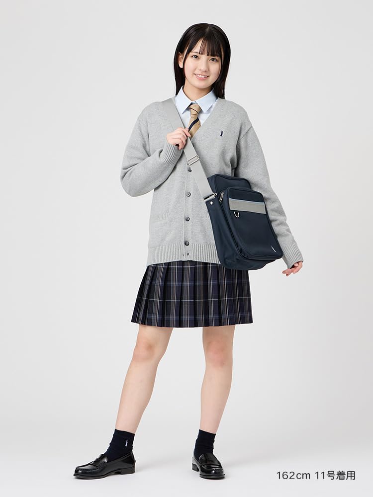 EASTBOY Shoulder Nylon Bag 209079 Navy x Sax 3 Free Size Women School Bag (585)