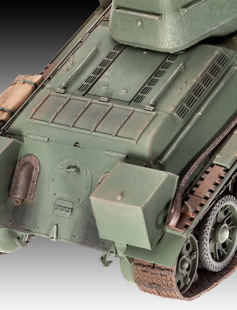 German level Soviet plastic model 1/35 T-34/76