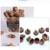 1pcs Acorn shells, handmade DIY materials, shooting props, dried flower fruit shells, acorn hats, Christmas wreath decorations, pendants, acorns