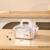 Portable 316 Stainless Steel Food-Grade Sealed Lunch Box with Lid for Fresh-Keeping and Picnic Use