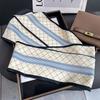 Big Brand Double-sided Printed Long Headband Silk Scarf Hin Scarf Ribbon Tie Bag Decoration Suit Scarf Waist Belt Multi Function