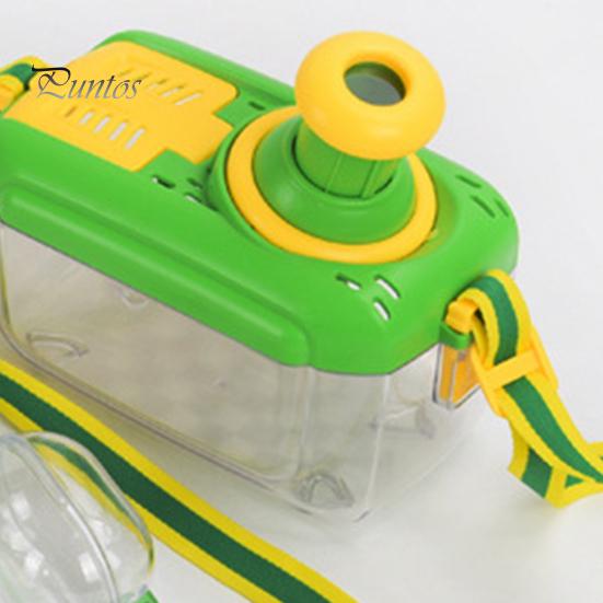 Kids Nature Exploration Set Animal Catcher Kit with Viewer Box Butterflies Net Scissor Clip Observation Tools Tweezer Magnifying Glass Outdoor