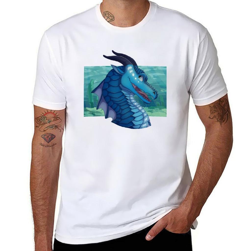Tsunami The Seawing TShirt Abstract Pattern Print Top TShirt
