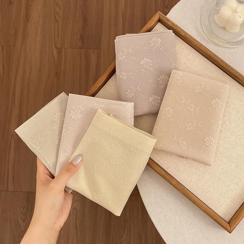 Ladies Summer Light Luxury Light Belly Lift Hip Lace Splicing High Waist No Scar Ice Silk 10A Antibacterial Crotch Triangle Briefs