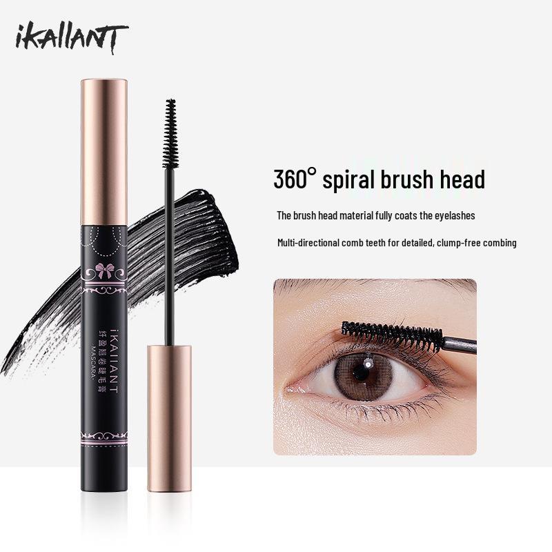 Kelandai Slim Curl Mascara: Long-lasting, Natural Thick Lashes, Smudge-proof Eyelash Primer