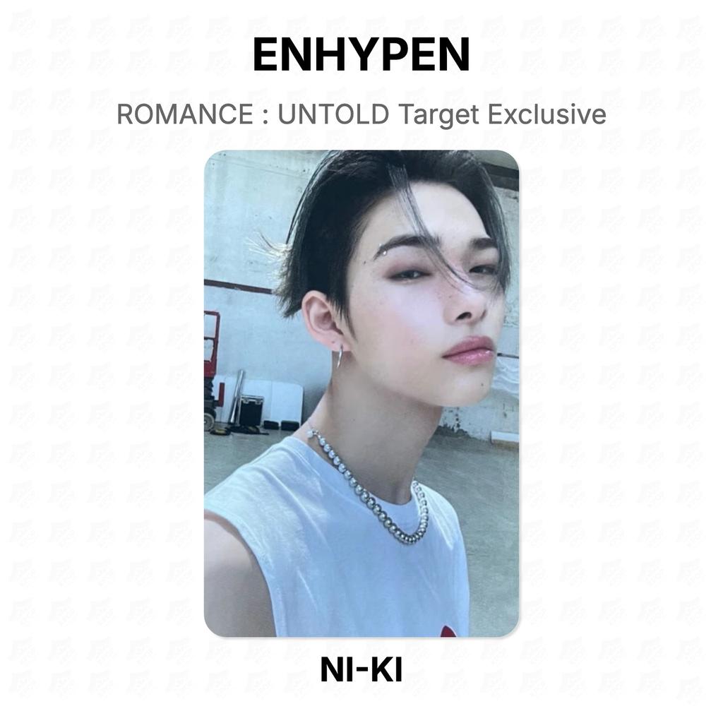 ENHYPEN ROMANCE : UNTOLD Target Exclusive Official Photocard