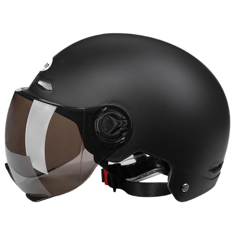 Universal Electric Vehicle Half Helmet for Men & Women - All-Season, Enterprise Standard, Free Home Shipping