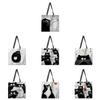 Cute Animal Print Women's Shoulder Bag Tote Bag Handbag  Reusable Shopping Bag