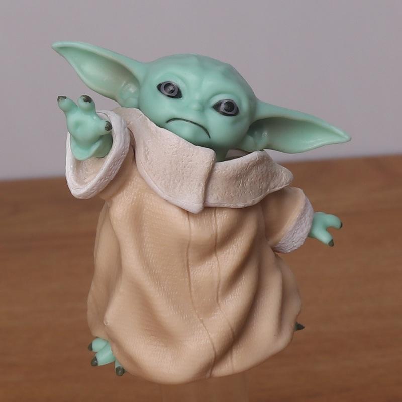 Коллекционная фигурка Звездные Войны Малыш Йода Игрушка Мандалорец Подарок для детей