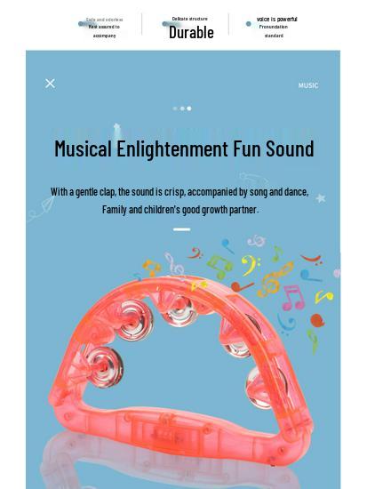 Flashing LED Glow Stick Rattle - Concert and Party Cheer Props