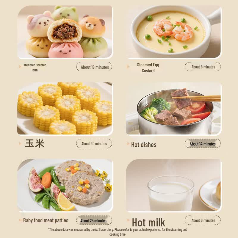 AUX Automatic Electric Egg Cooker CN plug (adapter included)
