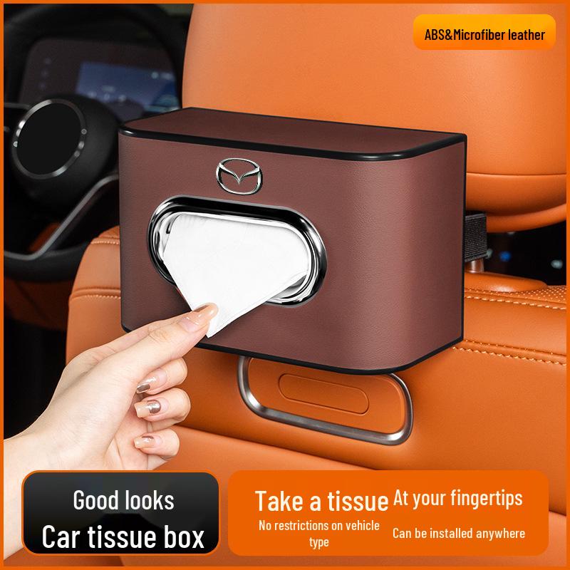 Mazda CX3/4/5, Atenza Car Tissue Box Armrest & Seat Back Pull-out Pack