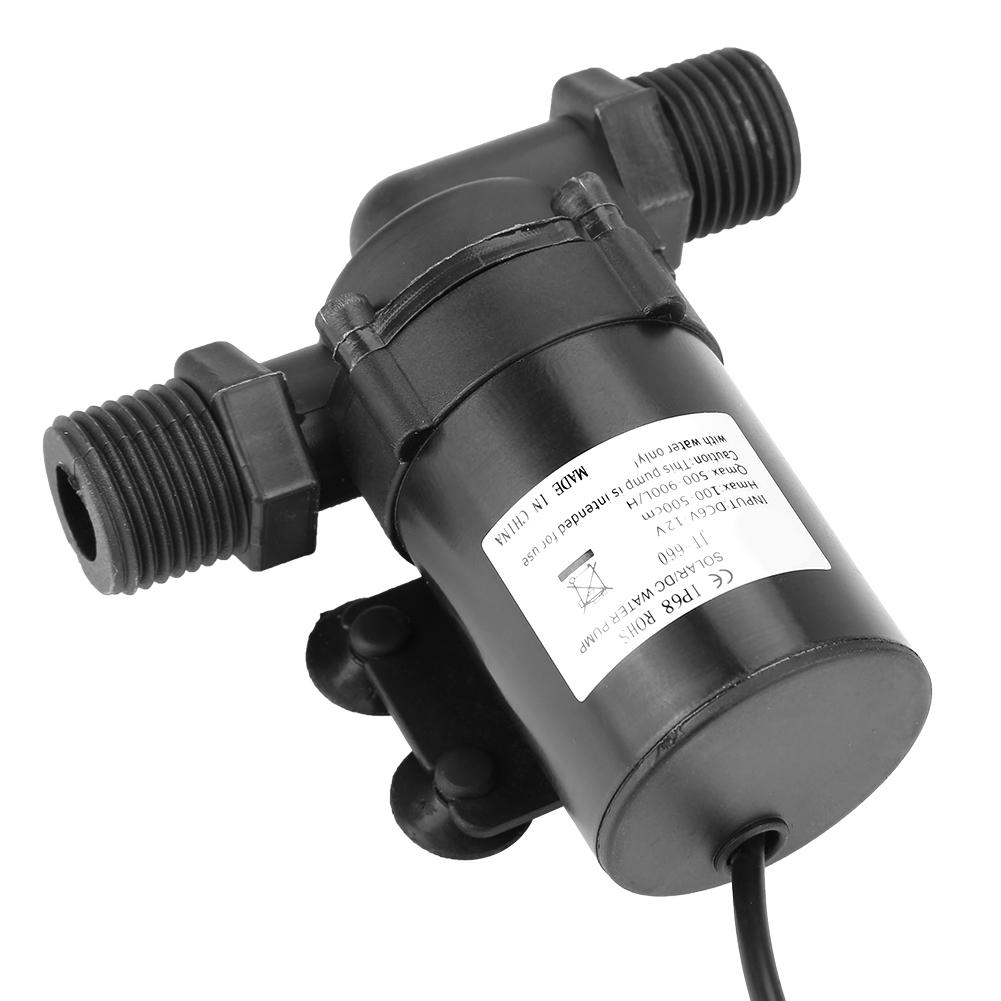 Mini DC Brushless Water Pump for Solar Water Heater 12V 0‑80 celsius