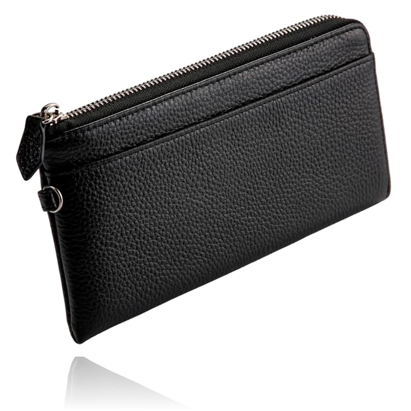 

[VIVEL] [Adequate storage, classy thinness] ladies long wallet leather wallet easy to use Popularity long wallet ladies light long wallet ladies long