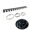 Motorrad Auspuff Schalldämpfer Rohr Schutz Beinschutz Hitzeschild Abdeckung Widerstandsfähig Für Gas EC 2T 4T FSR KLX Motocross Dirt Bike