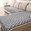 Winter Plush Sofa Cushion Set - Modern Anti-Slip Thickened Cover