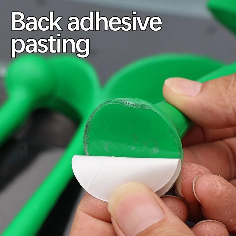 Διακόσμηση Οροφής Αυτοκινήτου 3D Τρισδιάστατο Αυτοκόλλητο Αυτοκινήτου Μπουμπούκι Λουλουδιού Πλοκάμια Φυτάριο Κέρατο Διαβόλου Κάντε Χαριτωμένο Αξεσουάρ Αντικρούσεων