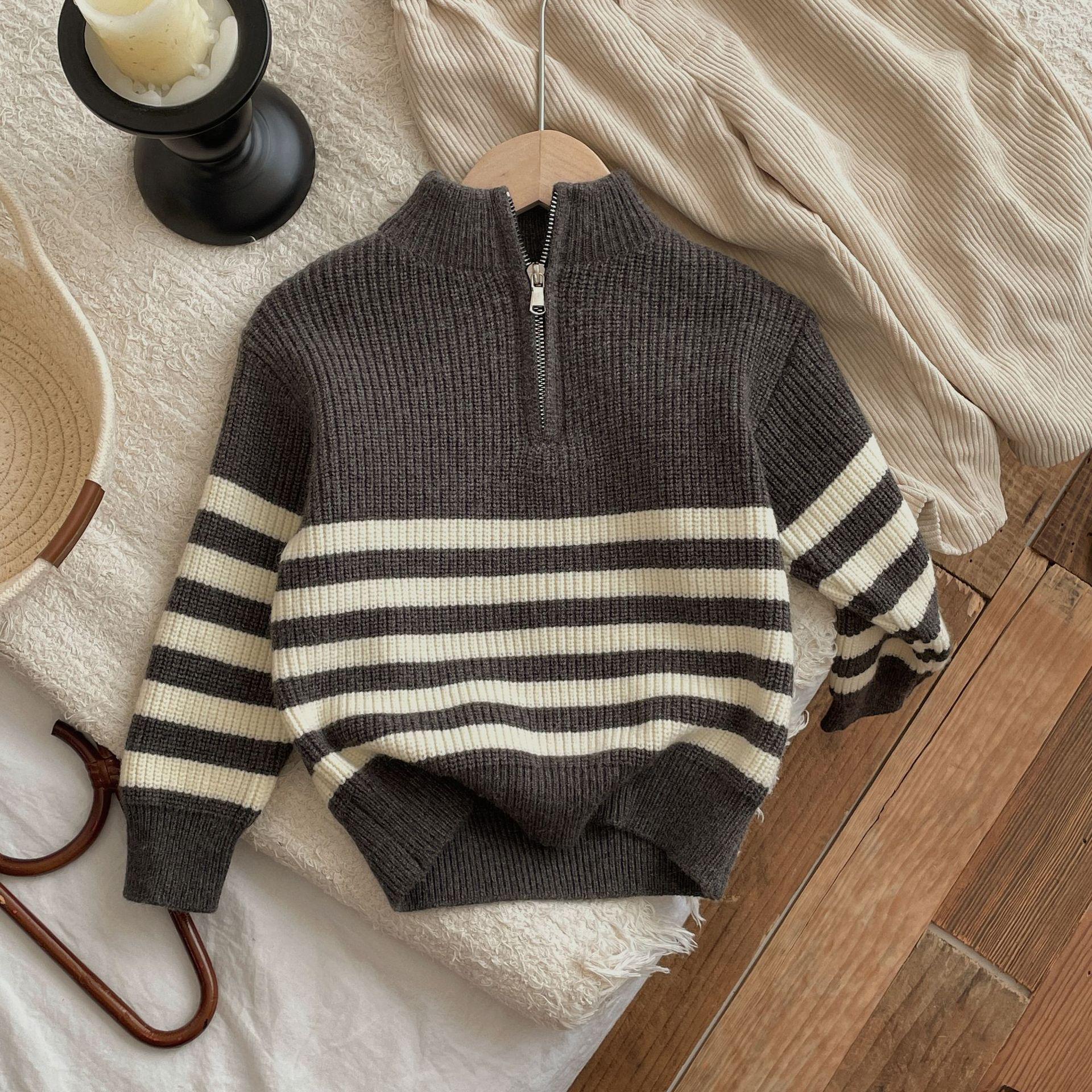 

Ben Shushu Kids Zipper Casual Sweaters - Autumn Collection for Boys & Girls 90 cm