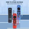For Amazon Fire TV Stick 4K Max Remote Control Case Silicone Dustproof Protective Cover with Strap