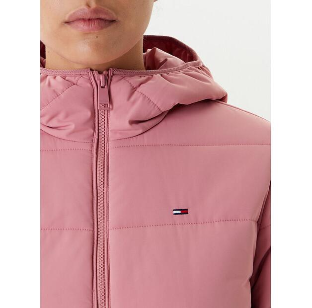 Demi-season Jacket Tommy Jeans DW0DW20959, Pink, Fitted
