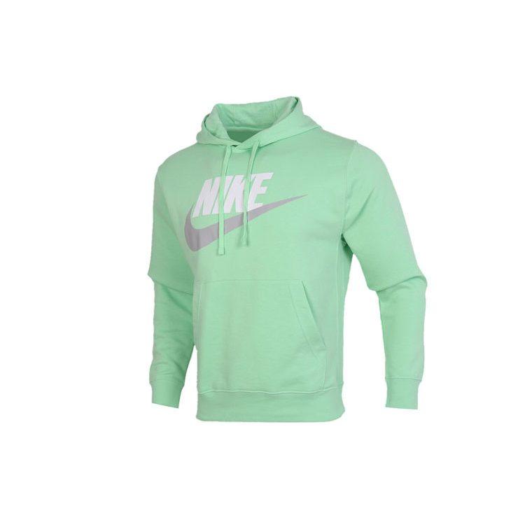 Nike Sweatshirts Men's Green Hooded Moderate Regular CZ9129-301
