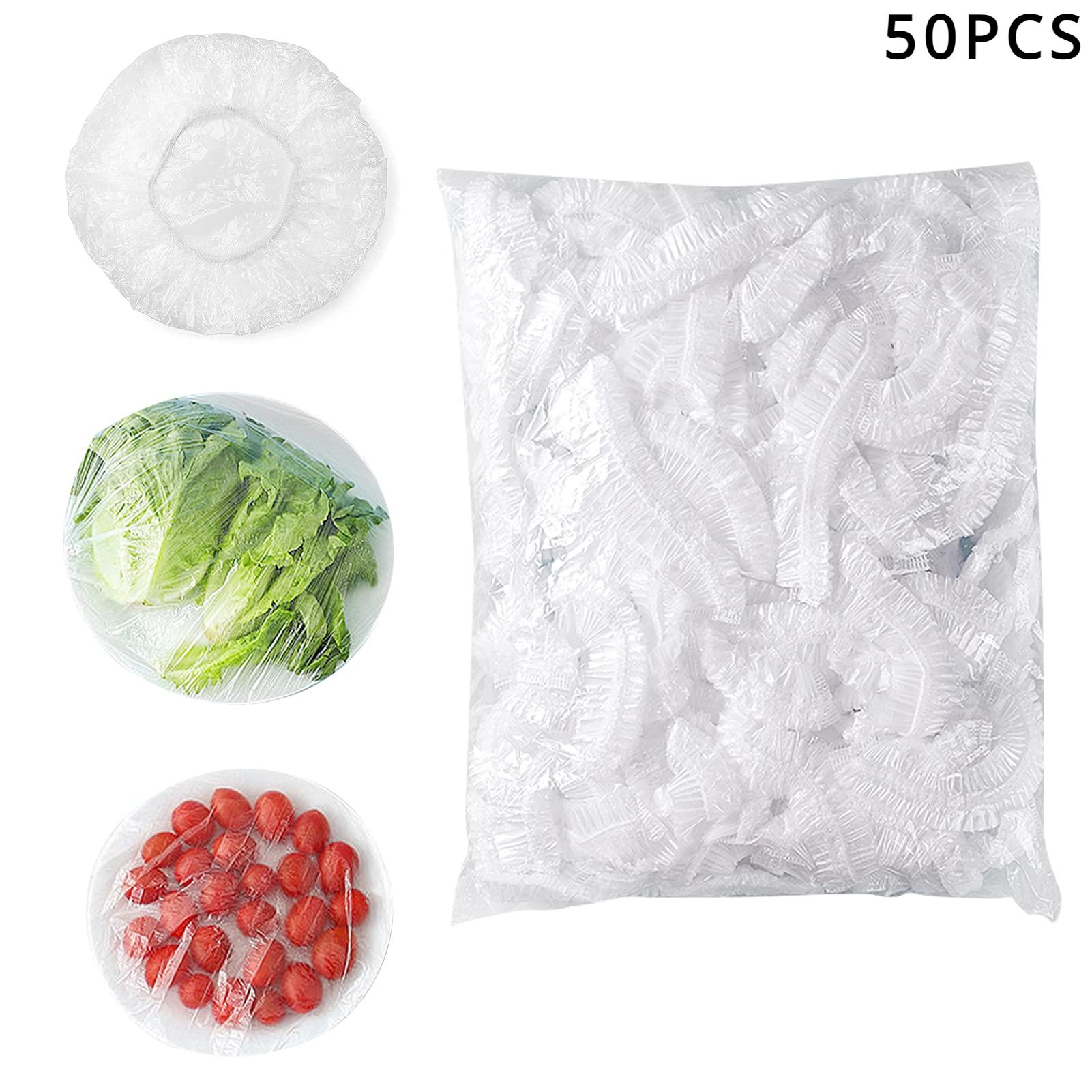 

50/100 шт одноразовые пищевые крышки эластичные пластиковые крышки для посуды пленка для посуды тарелка мешок для хранения свежих продуктов кухонные принадлежности
