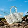 Hand Bill of Lading Shoulder Bag Perforated Large-capacity Women's Cowhide Tote Bag