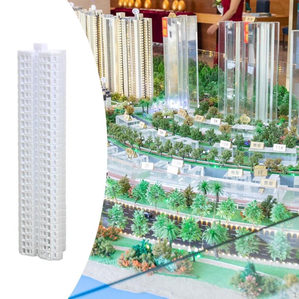 Model krajobrazowy budynku w budowie w skali 1/500, 1:Diorama Modelu w Skali 500 Nowoczesne Miasto
