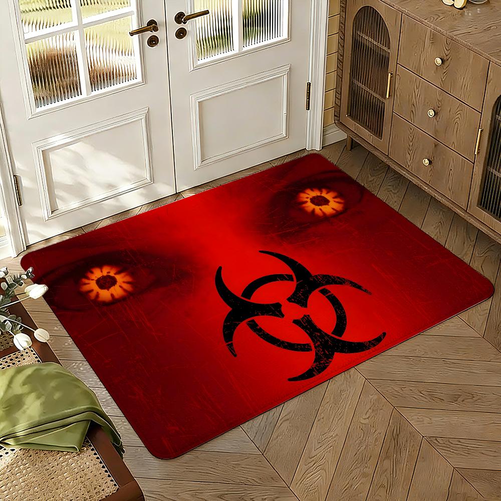 28 Later Days Floor Mat Soft Thickened Absorbent Non-Slip Bedroom Living Room Door Mat Home Decor Flannel Rugs