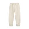 Li-Ning Série Basquete Casual Simples Cor Sólida Afunilado Cordão Tricotado Calças Esportivas Masculinas Calças Cinza Claro Caqui AKLV083-1