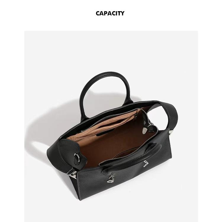 Handbag Women's Large Shell Bag Capacity Shoulder Bag Fashion Zipper Crossbody Bag With Removable Strap