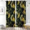 3D Printed Tropical Rainforest Leaves Curtains, Decorative Curtains, Bedroom, Living Room, Kitchen, Study, Green