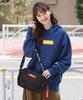 Milkfed NEO Logo Tape Shoulder Red Bag, 3182098,