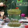 Original Christmas Gift Box: Snack Nuts, Hat, and Purse Set Souvenir