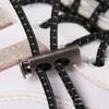 Apparel Shoelace Sportswear Double Hole Stoppers DIY Metal Clamp Lock Toggle Stopper Cord