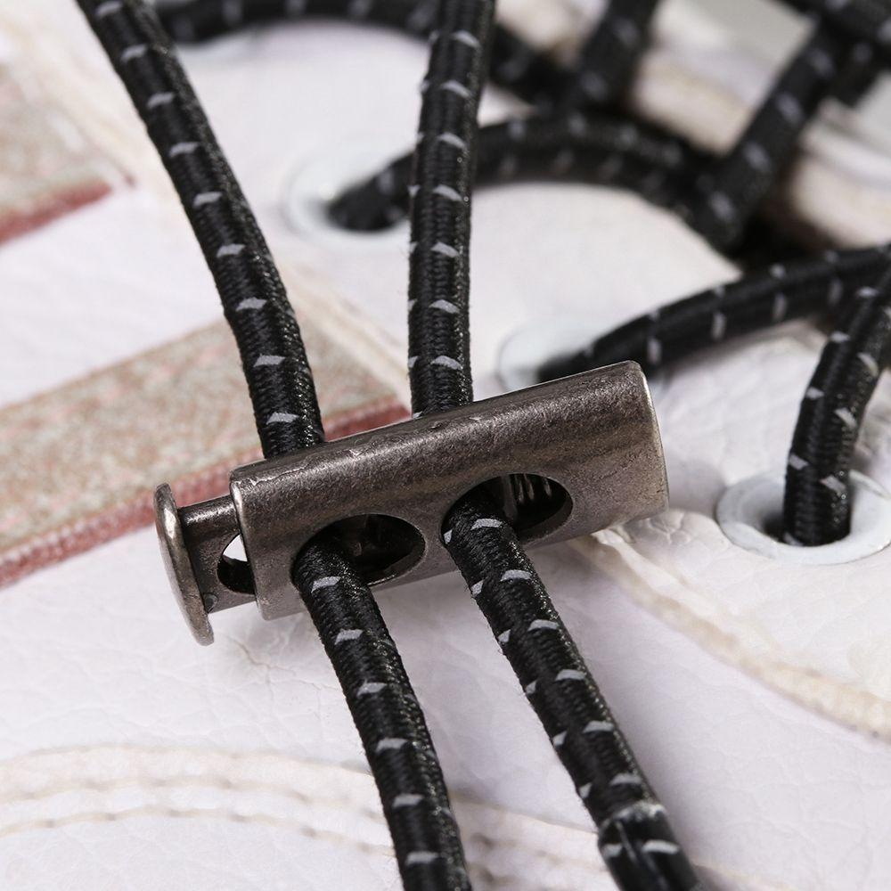 Apparel Shoelace Sportswear Double Hole Stoppers DIY Metal Clamp Lock Toggle Stopper Cord