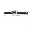 Skate Buckle Strap Black Inline Replacement Silver Electroplated Nylon Fastening