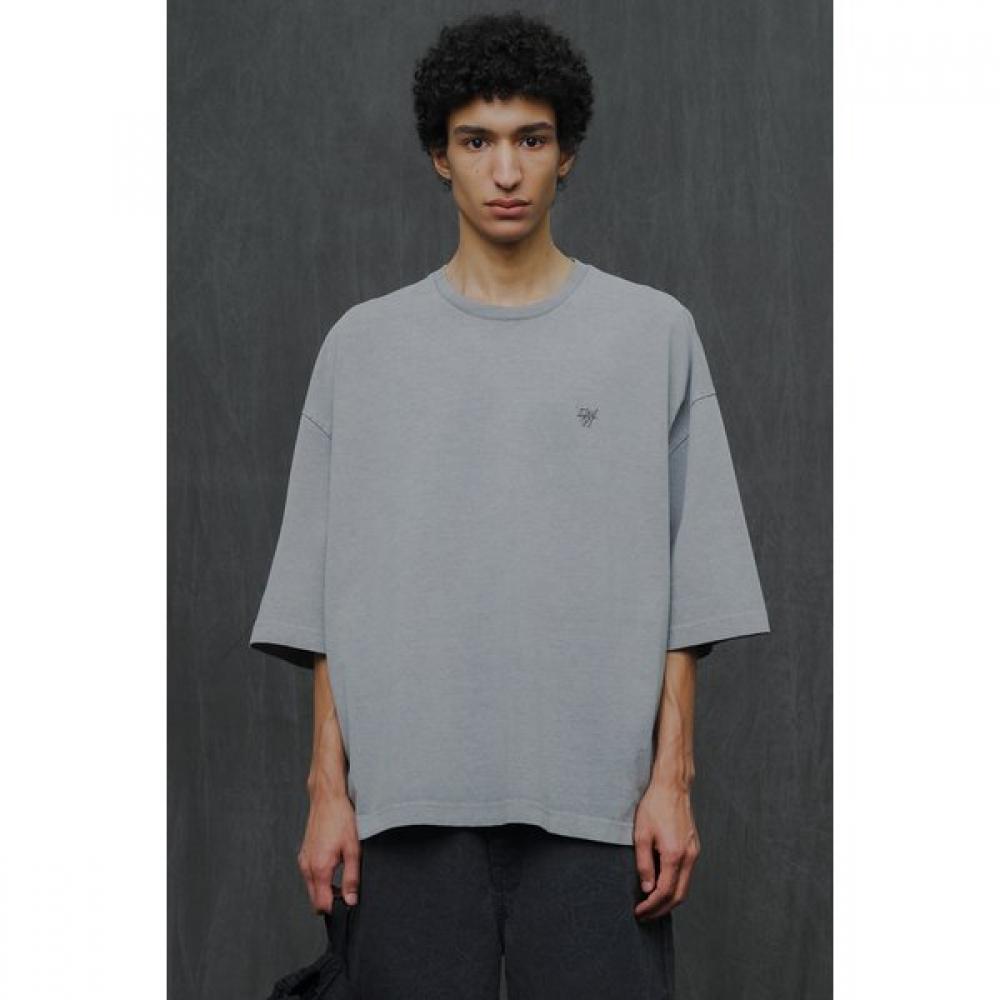 Customellow LighT Gray Oversized T shirT cqTam25421gyl