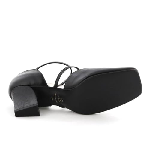 HIMIKO/Himiko/Double Belt Separate Pumps/641325 Black 225